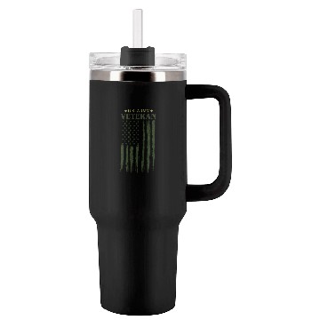 Discover US army veteran Tumblers 40 Oz With Handle