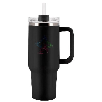 Discover Colorful Leaves Tumblers 40 Oz With Handle