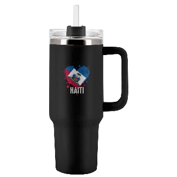 Discover Haitian Vacation Haiti Flag Tumblers 40 Oz With Handle