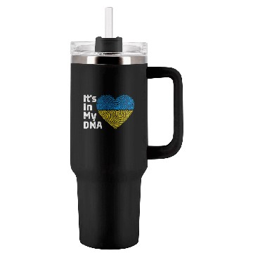 Discover It'S In My Dna Ukraine I Stand With Ukraine Tumblers 40 Oz With Handle