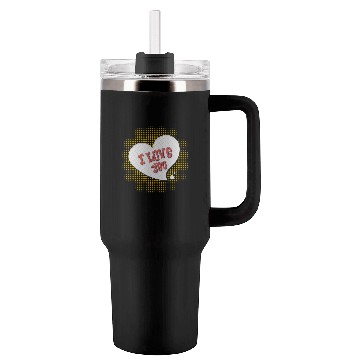 Discover I love you Tumblers 40 Oz With Handle design