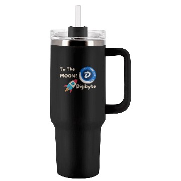 Discover Digibyte To The Moon- Tumblers 40 Oz With Handle