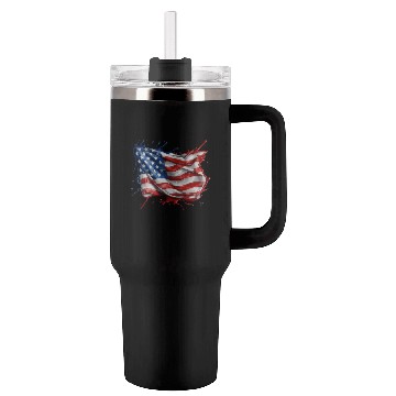 Discover American Flag Tumblers 40 Oz With Handle