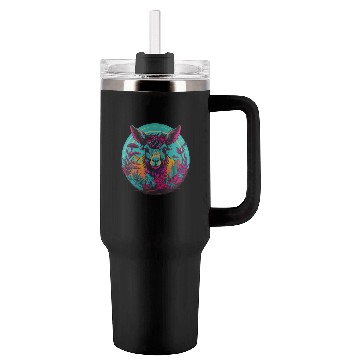 Discover Neon Llama Tumblers 40 Oz With Handle