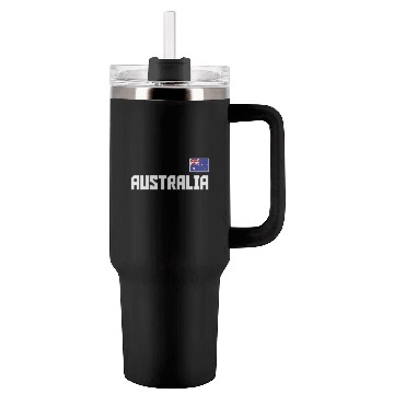 Discover Australia Flag Australian Pride Athletic Style Tumblers 40 Oz With Handle
