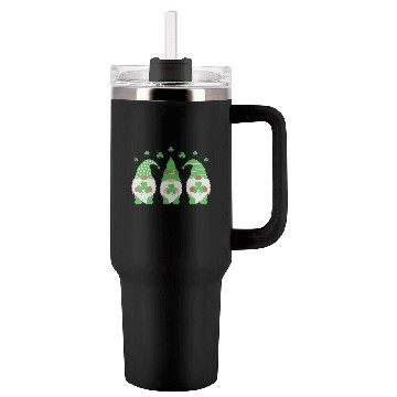 Discover St. Patrick's Day Bearded Diversity Gnomes Tumblers 40 Oz With Handle