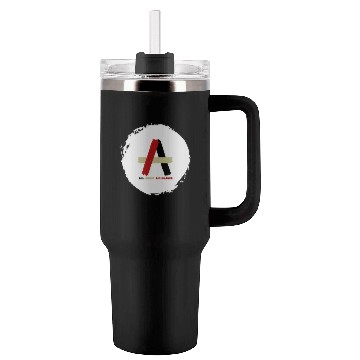 Discover Gold Luxury Business Logo 2 Tumblers 40 Oz With Handle