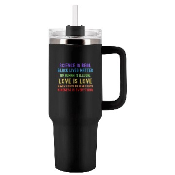 Discover Science Is Real Black Lives Matter Tumblers 40 Oz With Handle