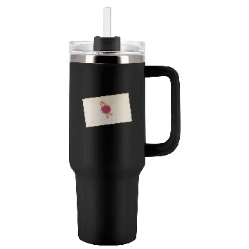 Discover closed envelope with seal Tumblers 40 Oz With Handle