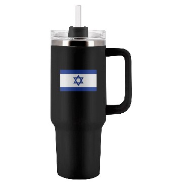 Discover Flag of Israel X 300 Tumblers 40 Oz With Handle