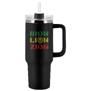 Discover iron lion zion Tumblers 40 Oz With Handle