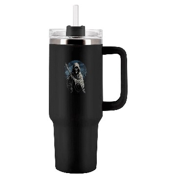 Discover Spooky Halloween Grim Reaper Tumblers 40 Oz With Handle