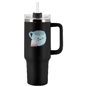 Discover Tea Time With Friends Tumblers 40 Oz With Handle