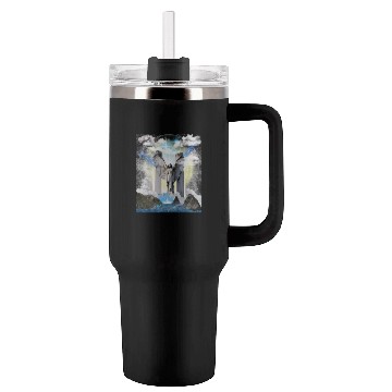 Discover Celestial Gateway - Angelic Serenity Tumblers 40 Oz With Handle
