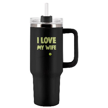 Discover I love My Wife Tumblers 40 Oz With Handle