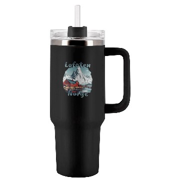 Discover Lofoten Norway Nature Paradise Tumblers 40 Oz With Handle