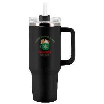 Discover Warm Wishes & Hot Chocolate Kisses Greetings Tumblers 40 Oz With Handle
