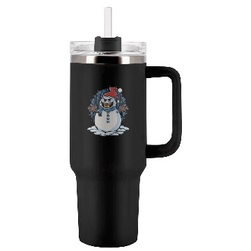 Discover frosty snowman creepy Tumblers 40 Oz With Handle