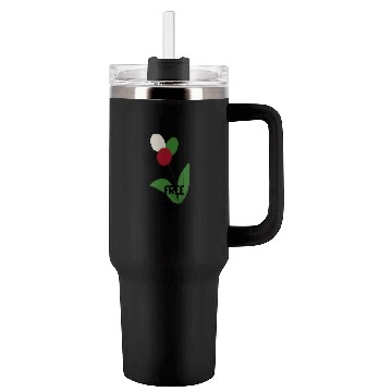 Discover Free Palestine,Flag-colored rose ,watermelon color Tumblers 40 Oz With Handle
