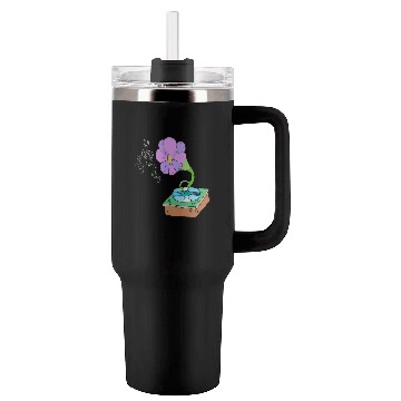 Discover Music Blossom Floreal Surreal Music Lover Design Tumblers 40 Oz With Handle