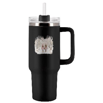 Discover Cute Kids In Winter Wonderland Tumblers 40 Oz With Handle