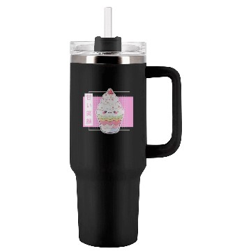 Discover Kawaii Strawberry Cupcake Cute Pastel Japanese Aes Tumblers 40 Oz With Handle