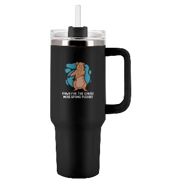 Discover Groundhog Day 2024 Enthusiast February 2nd Tumblers 40 Oz With Handle