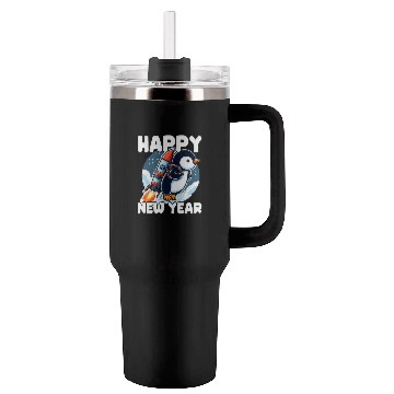 Discover Penguin Happy New Year Tumblers 40 Oz With Handle