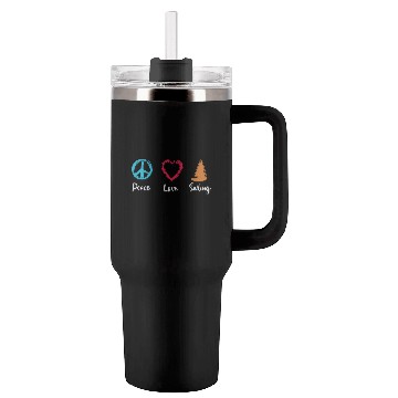 Discover Peace Love Sailing Tumblers 40 Oz With Handle