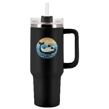 Discover Whale Weekend - Chilled Vibes Tumblers 40 Oz With Handle