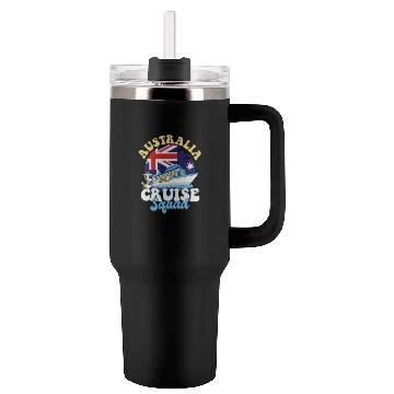 Discover Australia Cruise Squad Family Vacation Trip Tumblers 40 Oz With Handle
