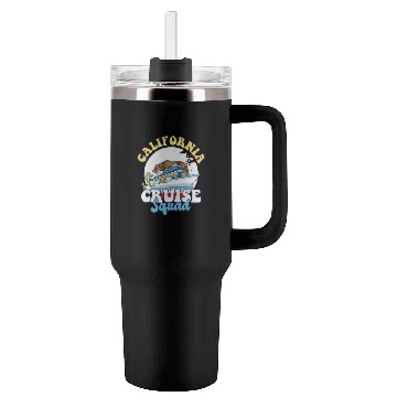 Discover California Cruise Squad Family Vacation Trip Tumblers 40 Oz With Handle