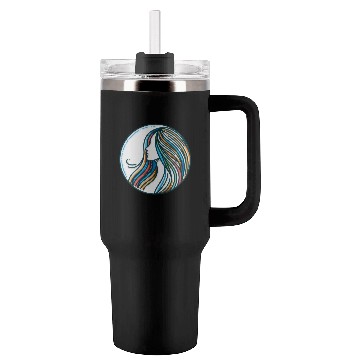 Discover Woman, Spectrum of Serenity Tumblers 40 Oz With Handle