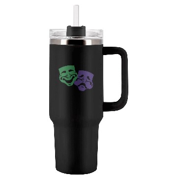 Discover MARDI GRAS MASKS Tumblers 40 Oz With Handle