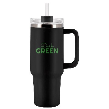Discover dark green color Tumblers 40 Oz With Handle