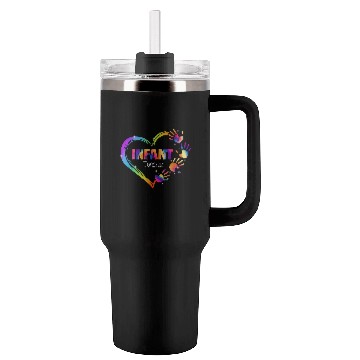 Discover Infant Teacher Appreciation Tie Dye Tumblers 40 Oz With Handle