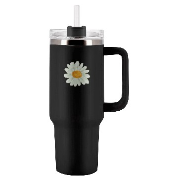 Discover Aesthetic Spring Daisy Flower Tumblers 40 Oz With Handle