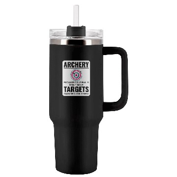 Discover Archery Targets Archer Bullseye Shooting Sport Tumblers 40 Oz With Handle