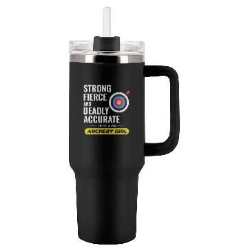 Discover Archery Targets Archer Bullseye Shooting Sport Tumblers 40 Oz With Handle