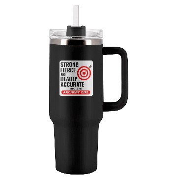 Discover Archery Targets Archer Bullseye Shooting Sport Tumblers 40 Oz With Handle