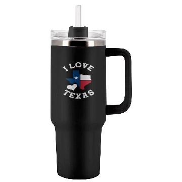 Discover Texas I Love Tumblers 40 Oz With Handle