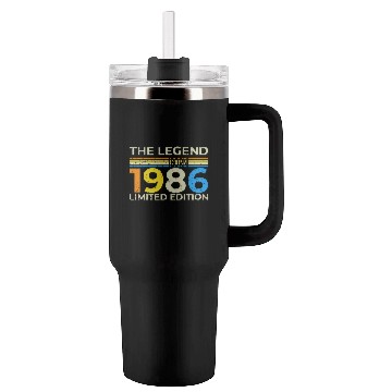 Discover The Legend 1986 Logo Design Limited Edition Tumblers 40 Oz With Handle