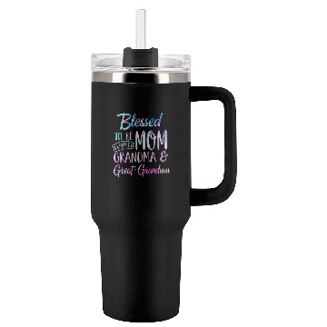 Discover Blessed To Be Called Mom Grandma Mothers Day Tumblers 40 Oz With Handle