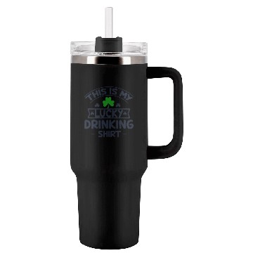 Discover Lucky Drinking Tumblers 40 Oz With Handle
