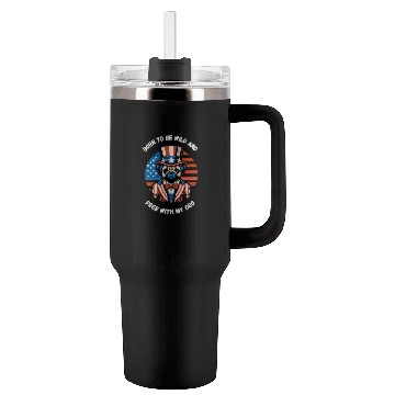 Discover independance day,Born to be wild and free with my Tumblers 40 Oz With Handle