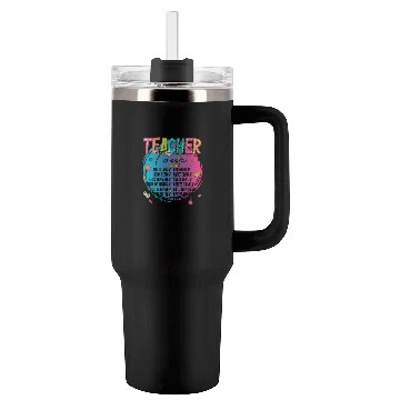 Discover Teacher Tour Tumblers 40 Oz With Handle