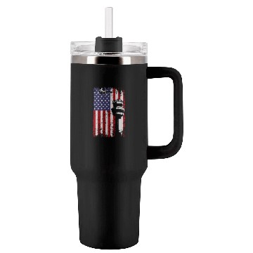 Discover American Flag US, air traffic controller Tumblers 40 Oz With Handle