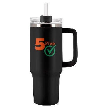 Discover The Number 5 Five Cool Tumblers 40 Oz With Handle