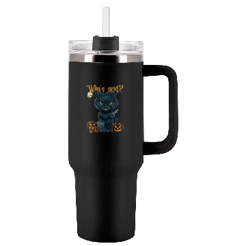 Discover Halloween Scary Black Jack Lanter Tumblers 40 Oz With Handle