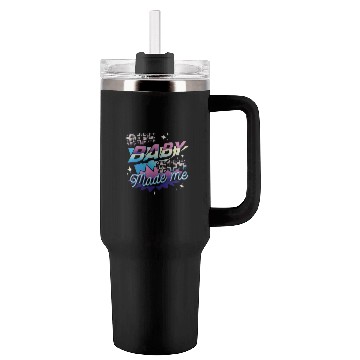 Discover 80s music,80s fashion lovers Tumblers 40 Oz With Handle